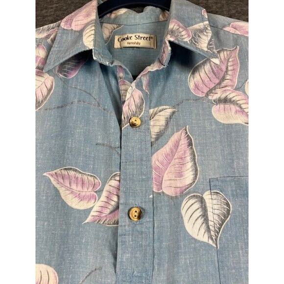 Cookie Street Hawaiian Honolulu Shirt Mens M Short Sleeve - Picture 5 of 7